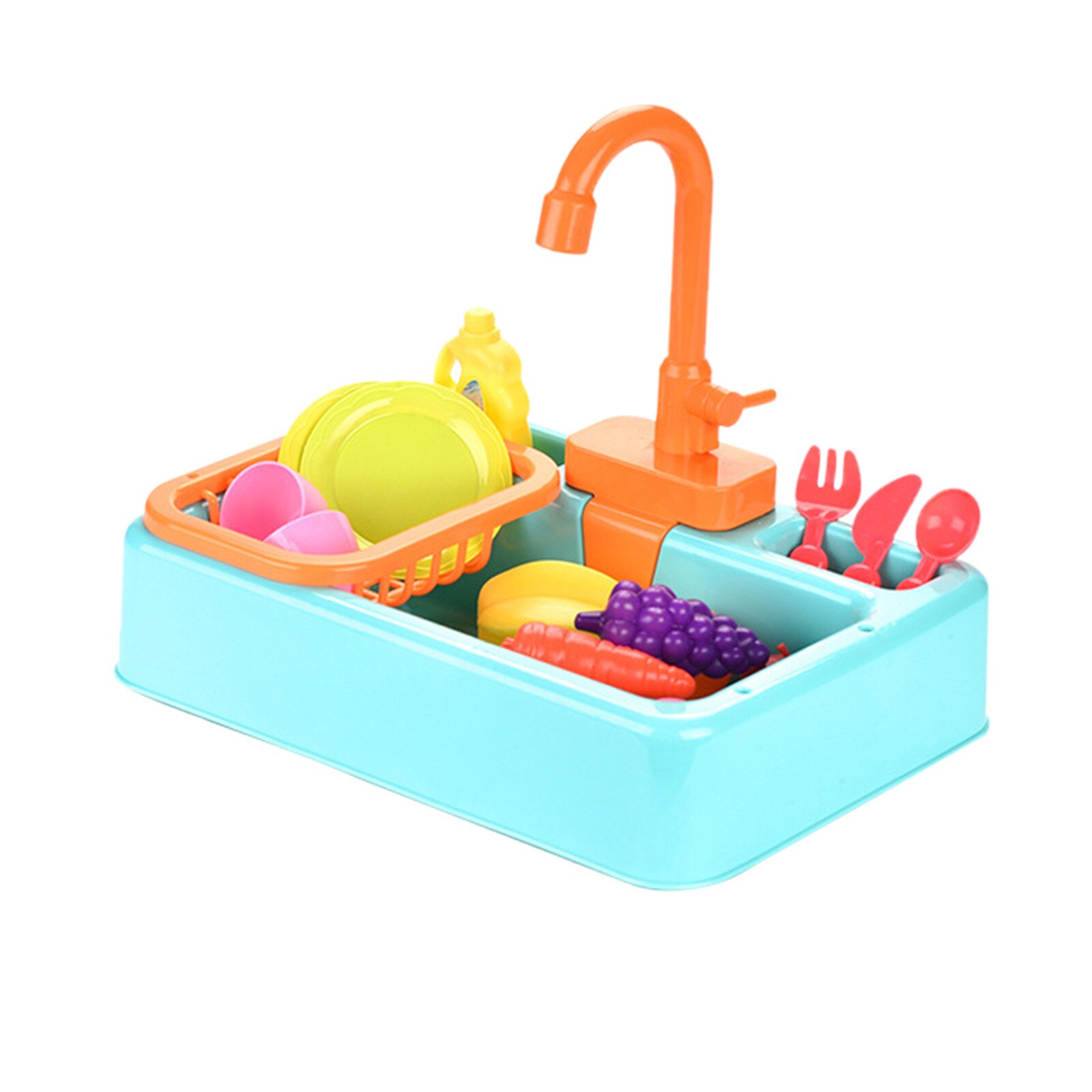 Aanrecht Speelgoed Met Running Water Pretend Toy Wassen-Up Keuken Elektra Vaatwasser Spelen Speelgoed Met Running Water Keuken set: B