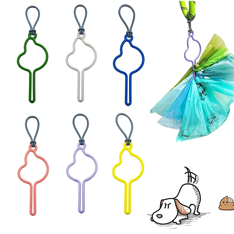 Distributeur de sacs de merde de chien mains libres, support pour laisse, sacs de déchets pour animaux de compagnie, accessoires de marche, fournitures de nettoyage pour chiens