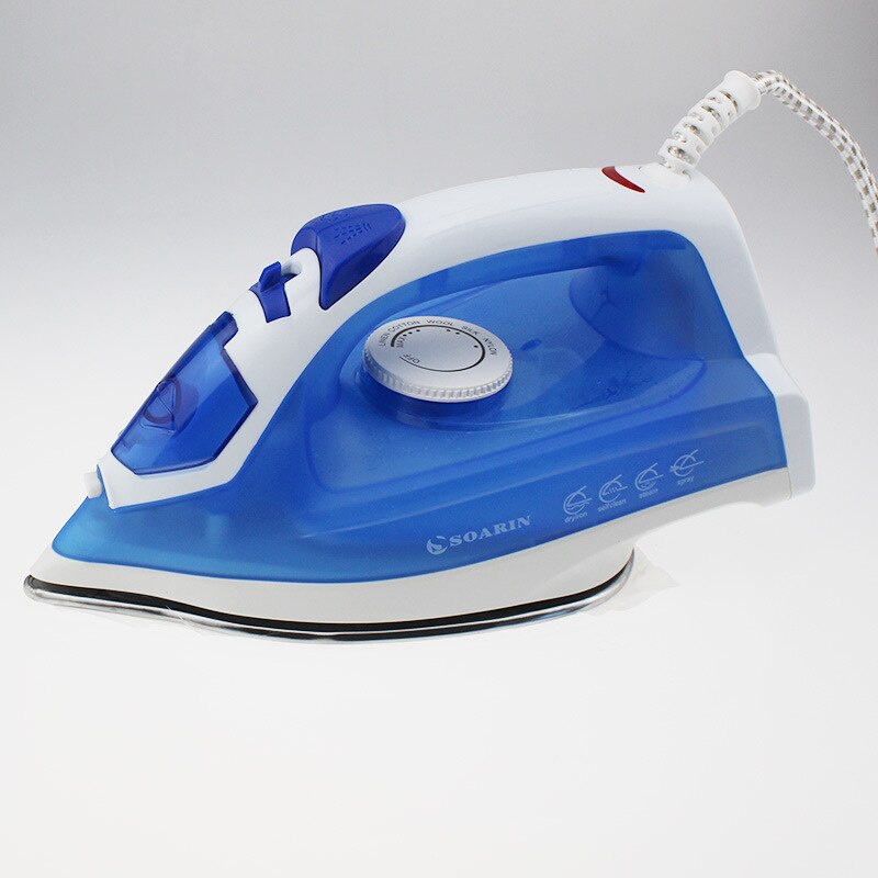 Iron Steam Electriciron Flat Iron Plancha De Vapor Para La Ropa Steam Iron for Clothes Travel Iron Steamgenerator Quitapelusas: Blue
