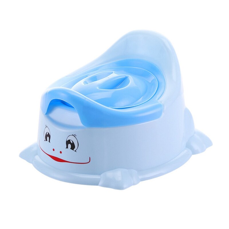 1 Pc augmenter la taille mignon bébé pot toilette chaise de formation avec couvercle de rangement amovible facile à nettoyer: Bleu