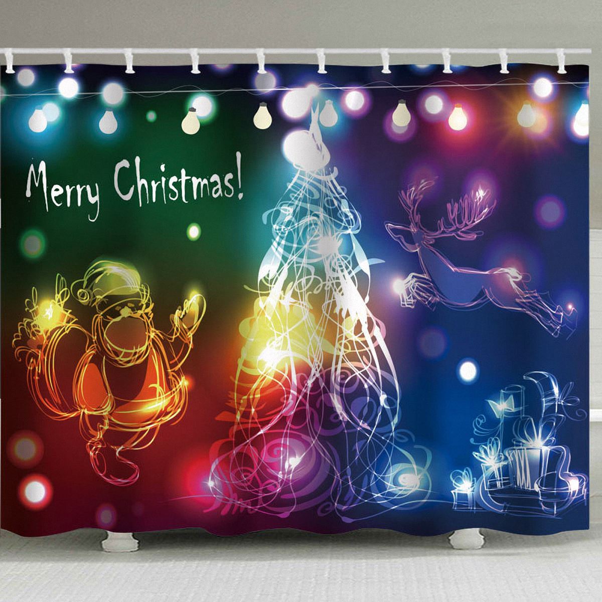 1PC Christmas Wall Tapestry Background Wall Cloth Wall Decorative Hanging Cloth