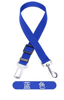 Cinturón de seguridad para coche o mascota, cinturón de seguridad para perro, arnés para cachorros con Clip de plomo, suministros para collares de perros y mascotas, dispositivos de tracción automática con palanca de seguridad