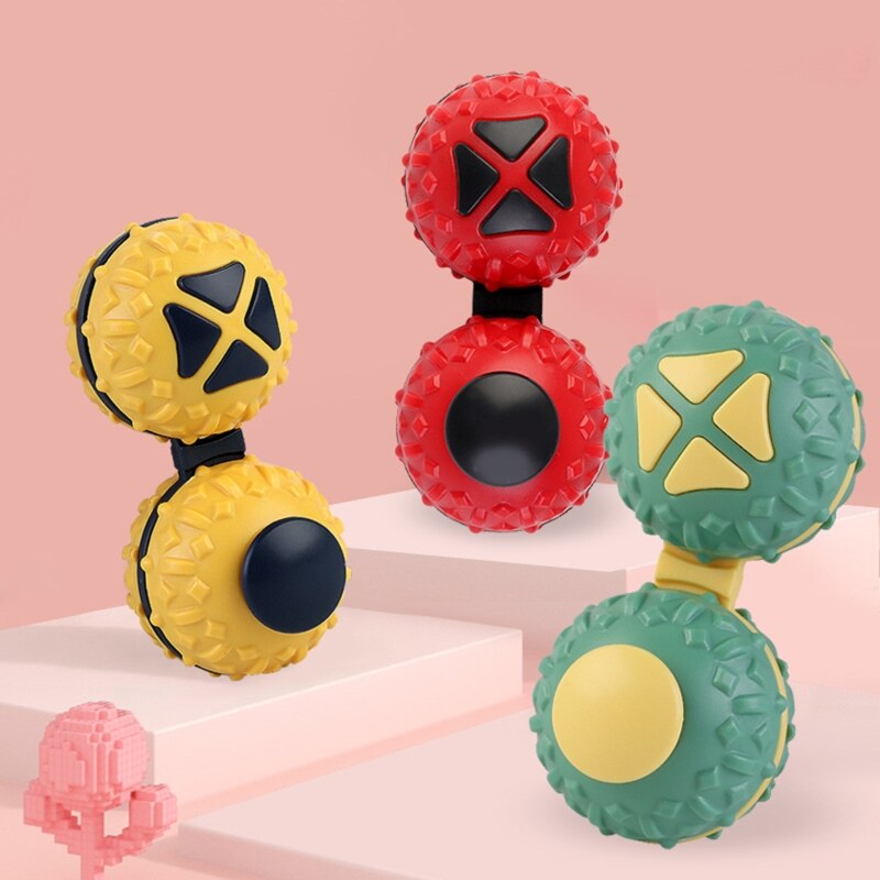 Fidget Spinner Massage Ball Finger Spinner Brain Training Supplies Portable Multiple Color Table Game Baby