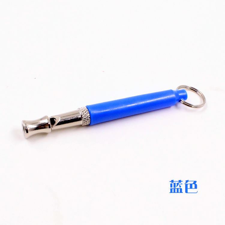 Dog Accessories UltraSonic Supersonic Sound Pitch Silent Dog Pet Puppy Command Training Whistle For Dogs: blue