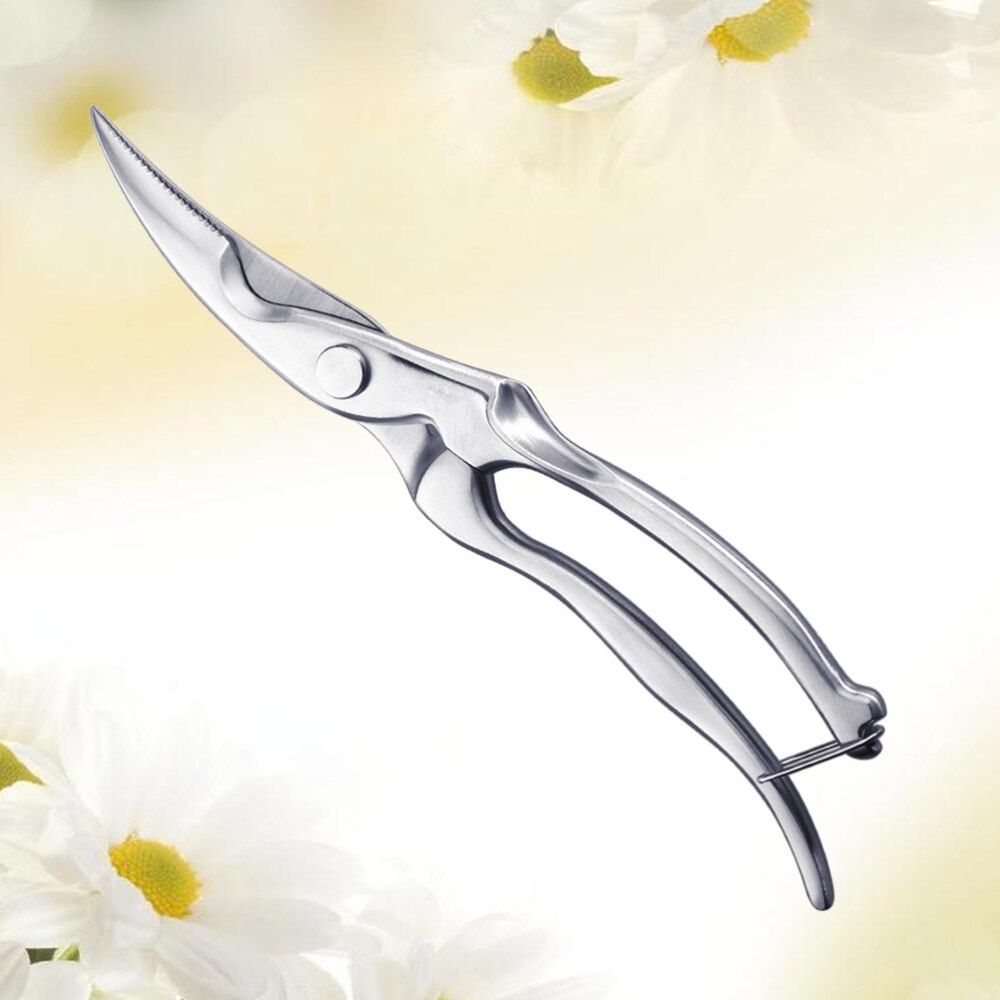 Home Use Stainless Steel Heavy Duty Kitchen Shears For Poultry Spatchcock Turkey Bbq Seafood Lobster And Bone