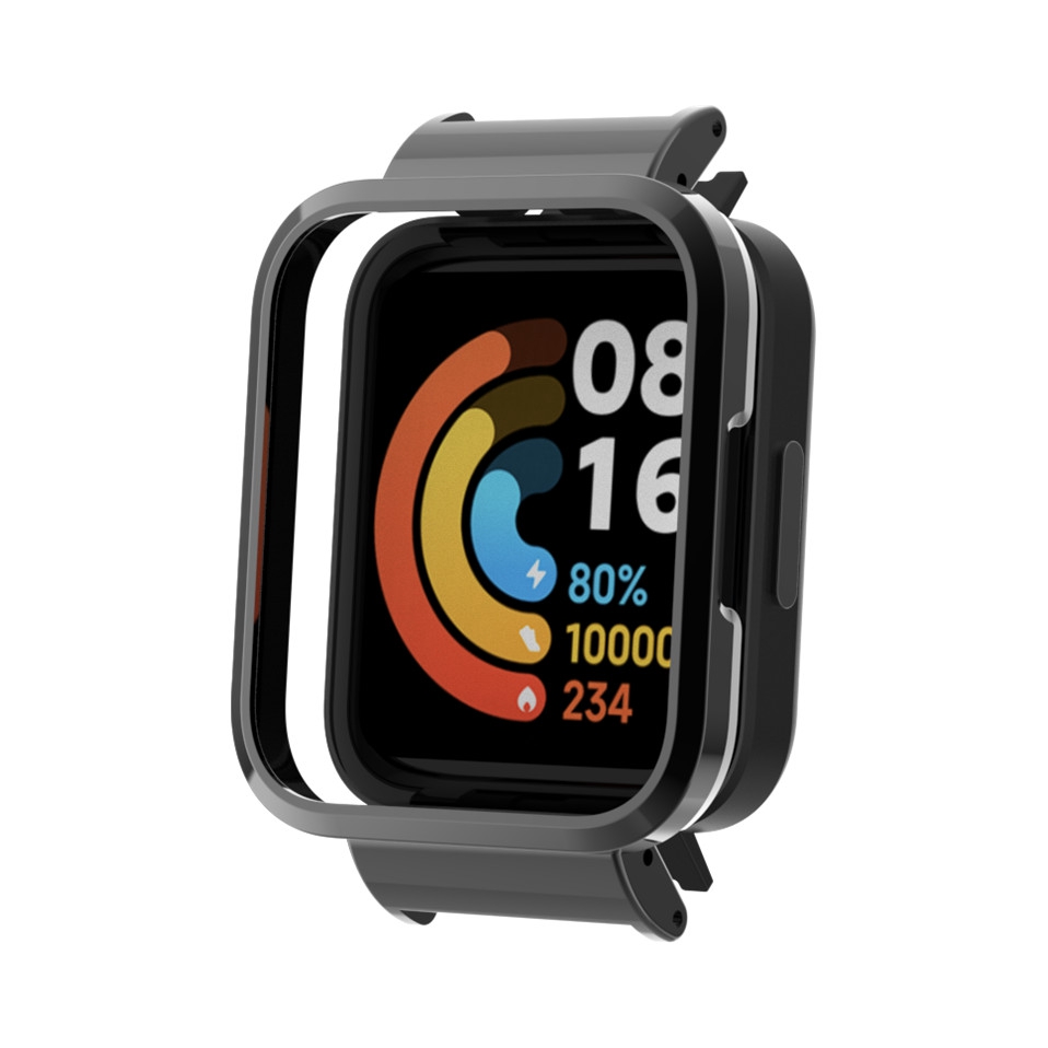 Coque de Protection d'écran en métal, antichoc et anti-rayures, pour Xiaomi Redmi Watch 2 Lite