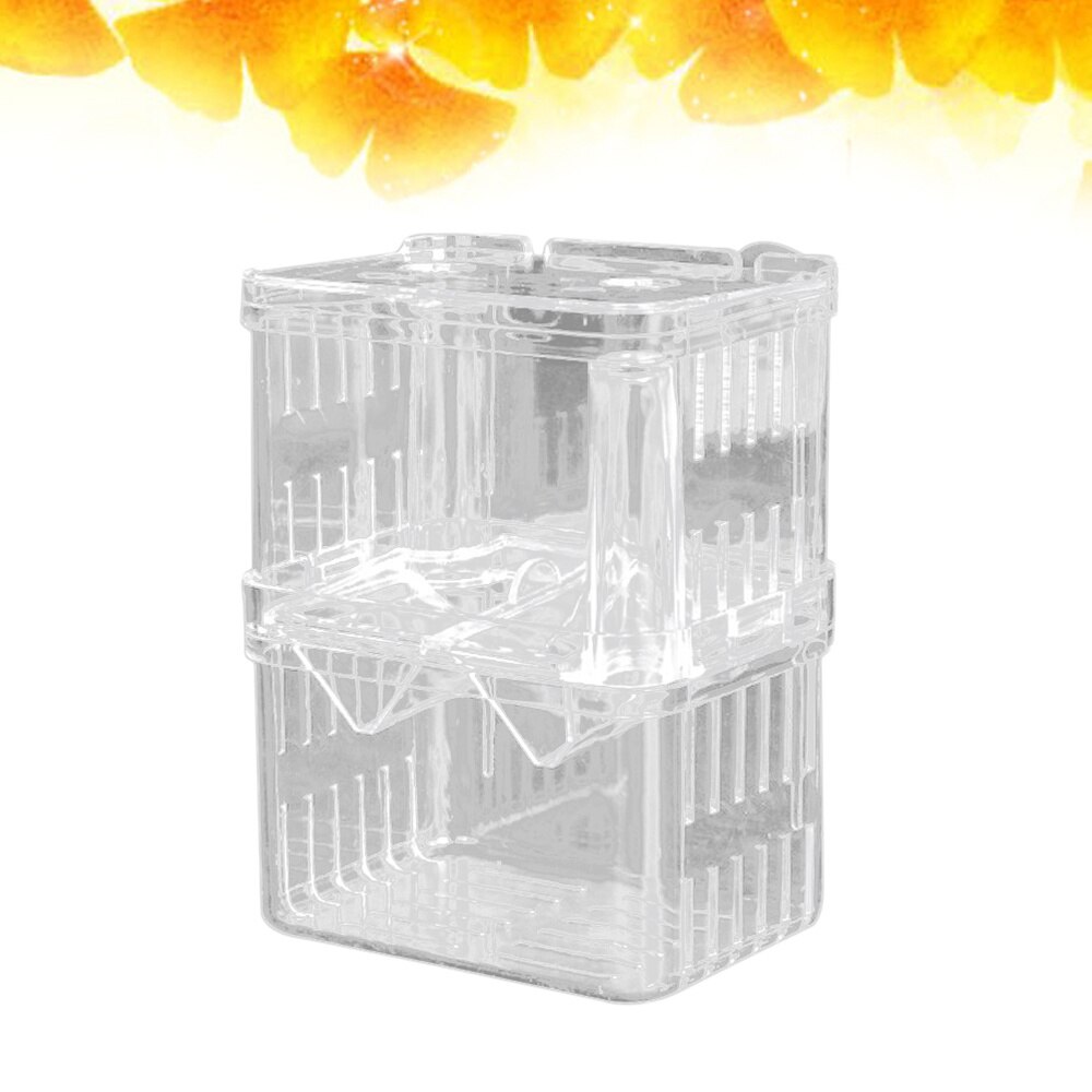 Fish Fry Breeder Box Fish Fry Isolation Incubator Fish Breeding Isolation Box Aquarium Fish Breeder Box