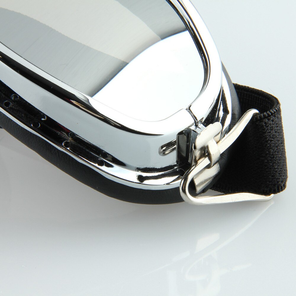 POSSBAY Pilot Cruiser Motorcycle Glasses Bike Riding Goggles Eyewear Protect Glasses Lens UV-Protection Cafe Racer