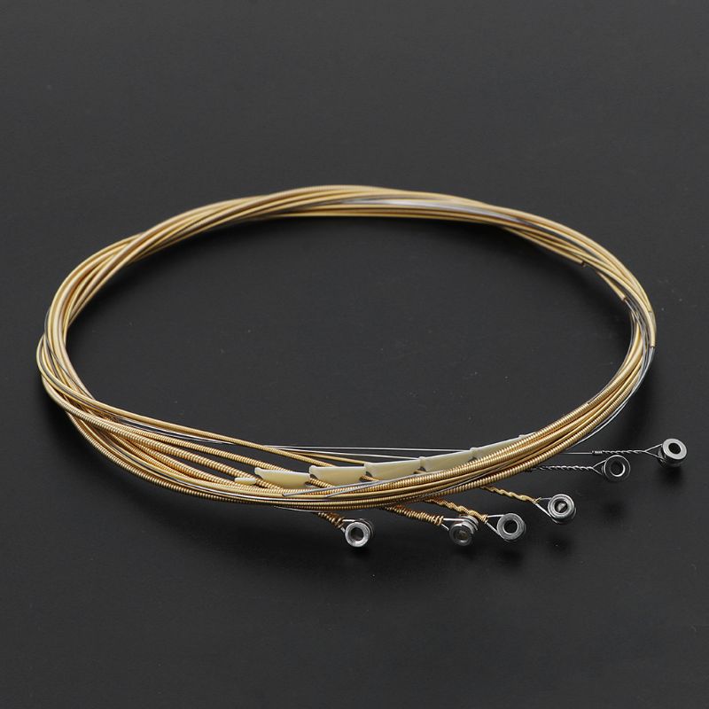 Alice  aw432 6 stk/sæt akustiske guitarstrenge 011-052/012-053 kobberlegering viklet