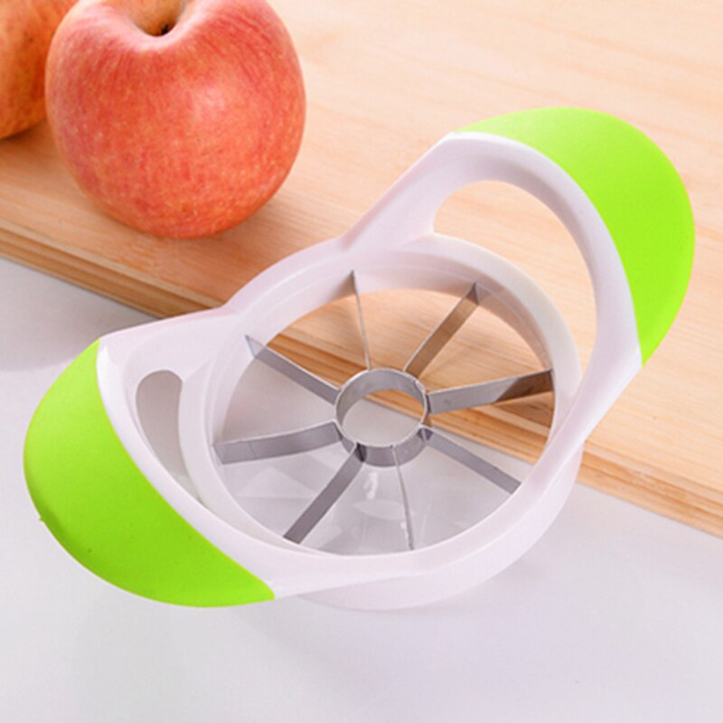 Appelsnijder, verdeler, fruitboor, roestvrijstalen snijmachine, praktische tools, multi-size fruitsnijder, mes