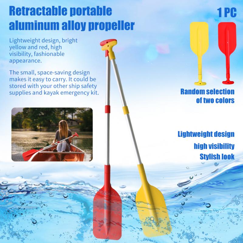 Antislip Fishing Roeispaan Roeien Telescopische Draagbare Lichtgewicht Rafting Outdoor Boot Peddel Veiligheid Aluminium Water Sport