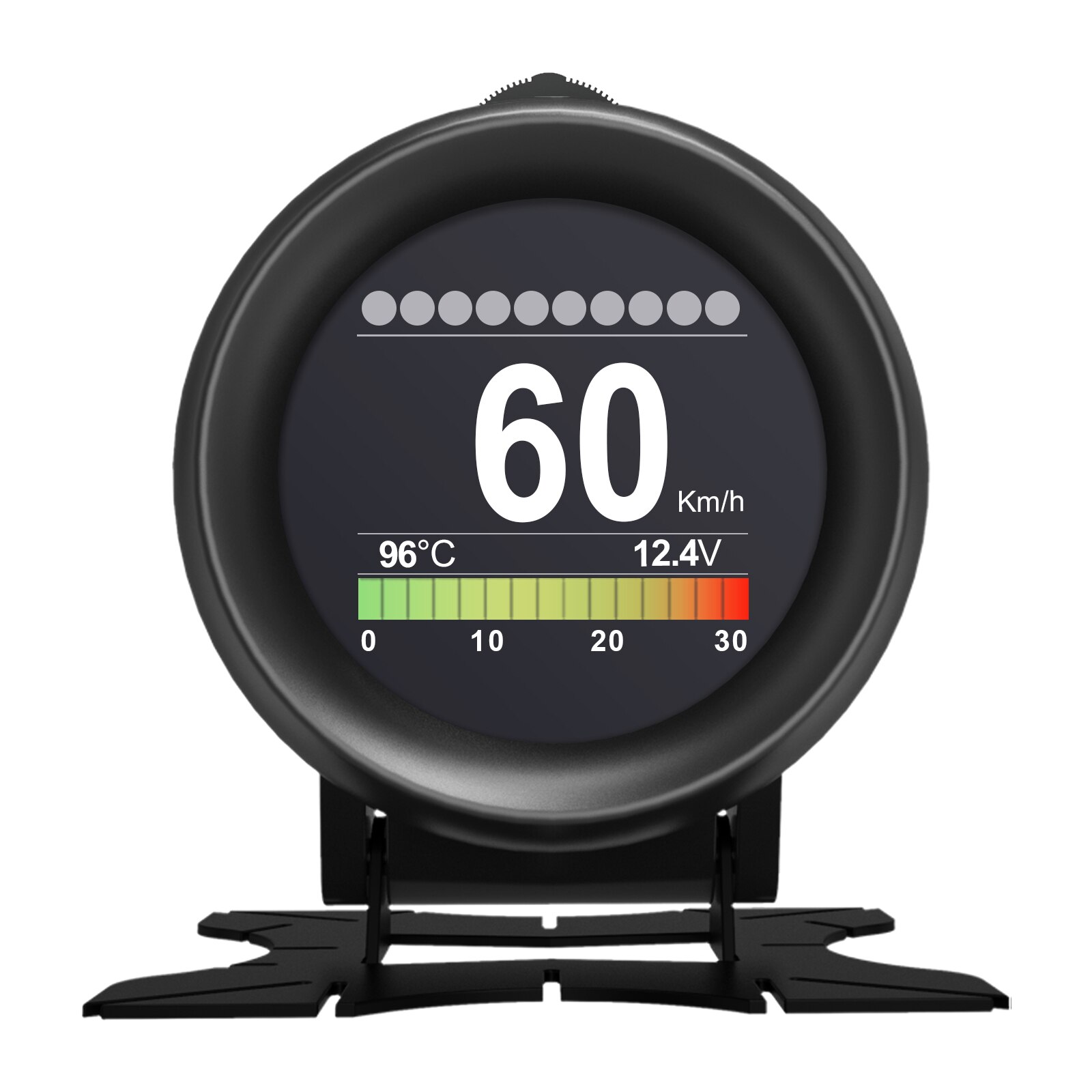 AUTOOL – compteur d&#39;alarme numérique intelligent X60, OBD HUD, compteur multifonction pour voitures essence et voitures Diesel 12V