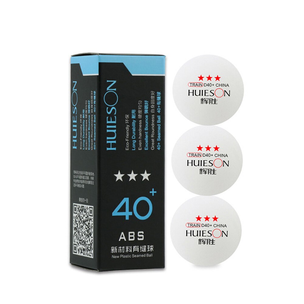 Nowe 3 szt. Piłki pingpongowe tenis stołowy profesjonalne akcesoria ABS na sportowy treningowe XD88