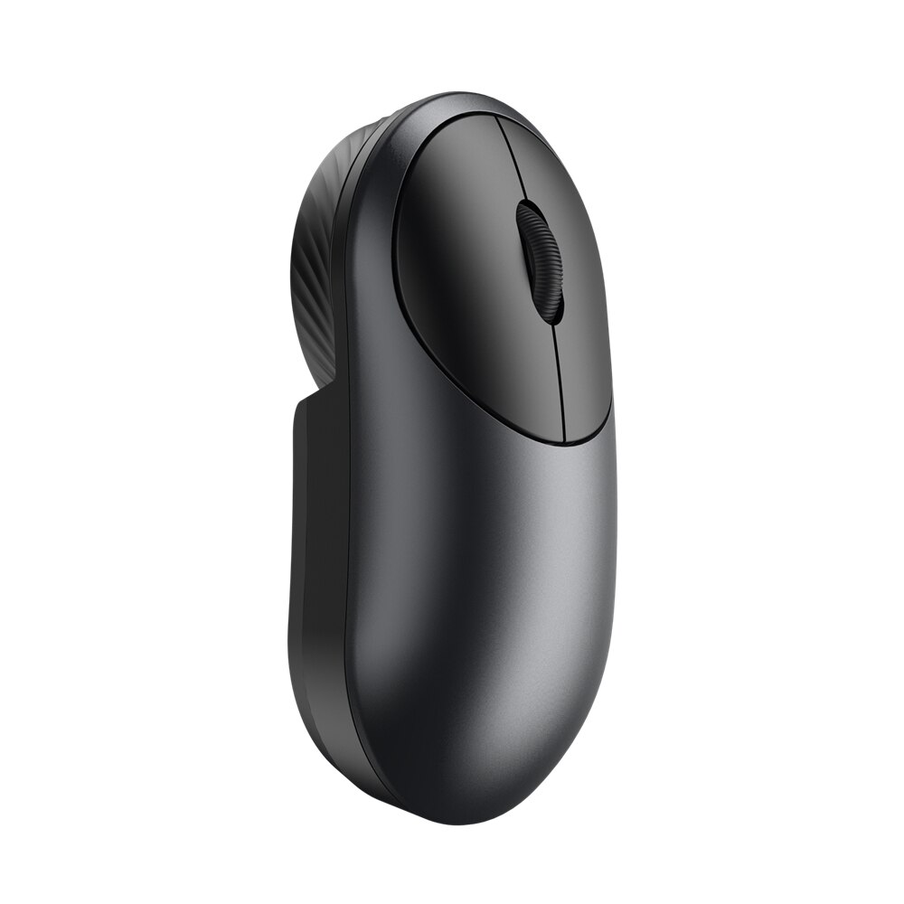 DAREU Bluetooth Wireless Mouse BT 2.4Ghz Dual Mode Mini Mute Mice with Silent Rotary Switch For PC Steam Computer: black