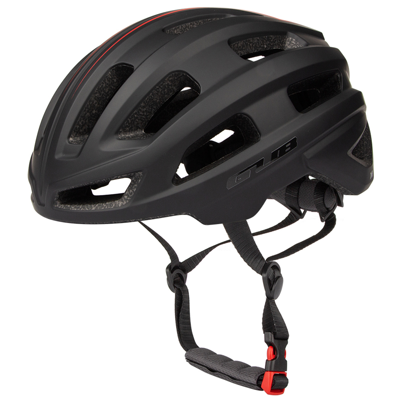 GUB XXL 61-65 cm Herrenhelm Radfahren MTB Integriertes Formteil Elektrorollerhelm 265 g Ultraleicht 21 Belüftungsöffnungen Atmungsaktiv XL 59-63: 53 / Black