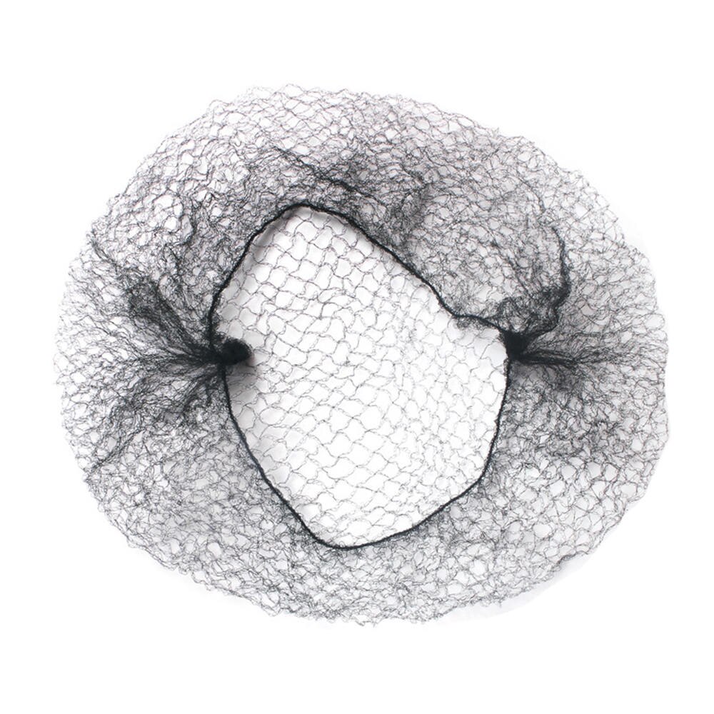 100pcs Nylon Hairnet Hair Net Elastic Invisible Hair Nets Ballet Dance Head Flower Net Soft Hair Cover