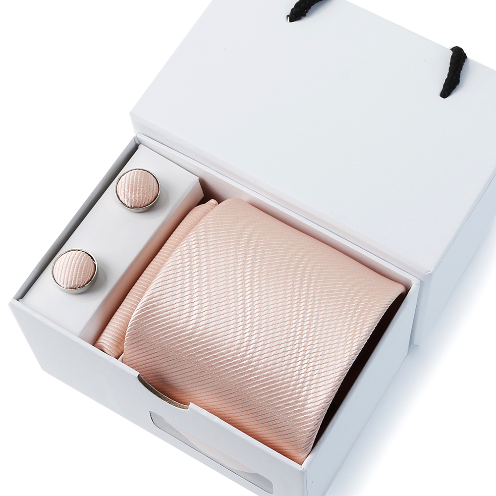 HUISHI männer 7,5 cm Krawatten einstellen Formale Luxus Bussiness Krawatte Krawatten Tasche Platz Manschettenknöpfe Weiß Kasten Hochzeit Für mann: Grau