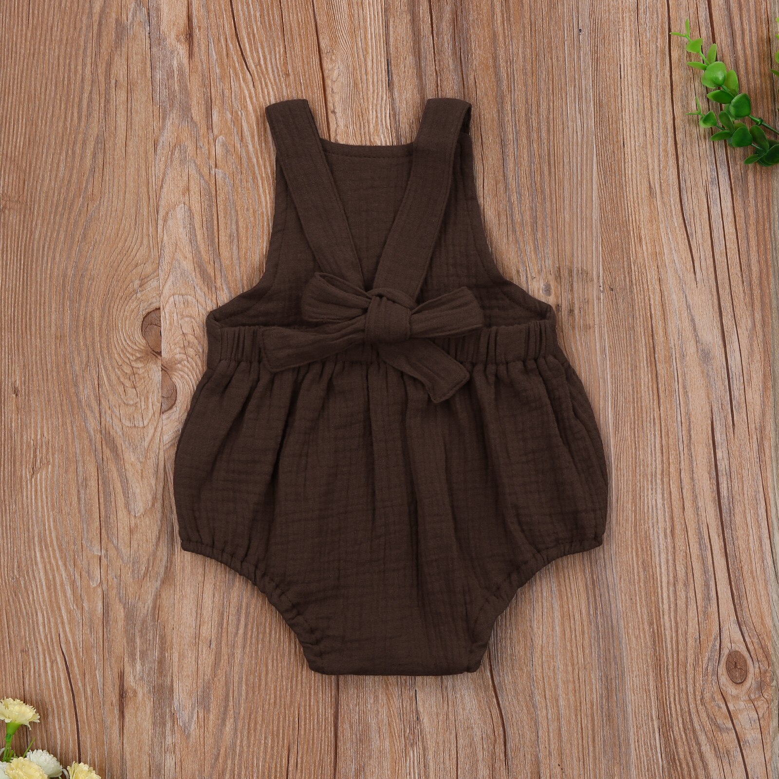 FOCUSNORM 0-24M Newborn Baby Girls Boys Romper Suspender Pattern Printed One-piece Lovely Jumpsuits