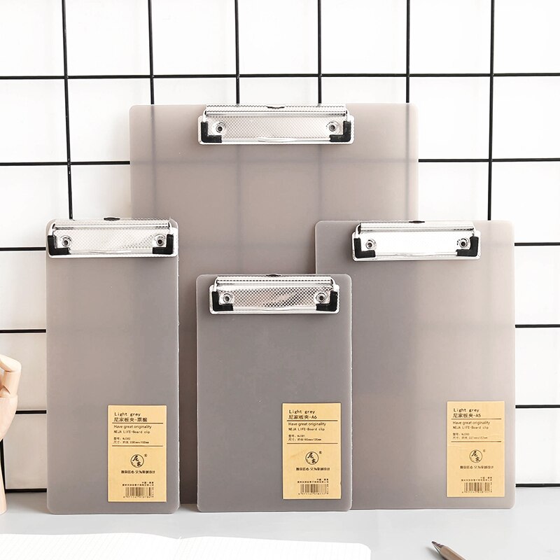 A6 A5 A4 Klembord Clips Map Board Menu Papier Grandado