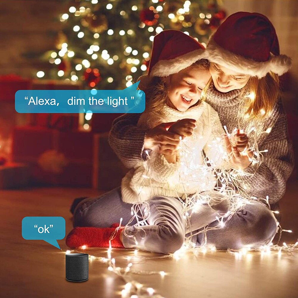 Smart Light Wifi Alexa Led Lamp Werkt Met Alexa E27 B22 App Controle Of Ir Afstandsbediening Rgb Veranderende Multicolor lamp