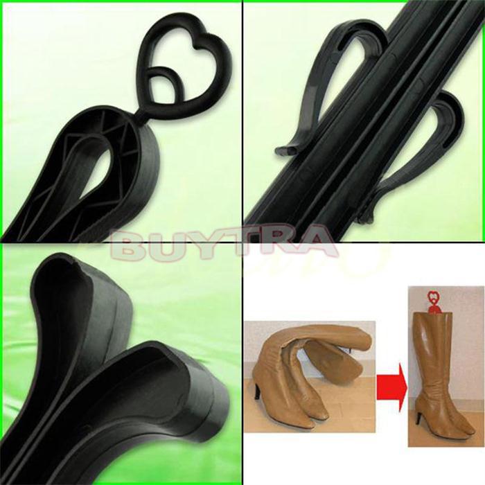 Bottes longues en plastique pour les arbres à chaussures, 1 pièce de 35cm, organisateur pour le garde-arbre, bottes longues, accessoires de rangement