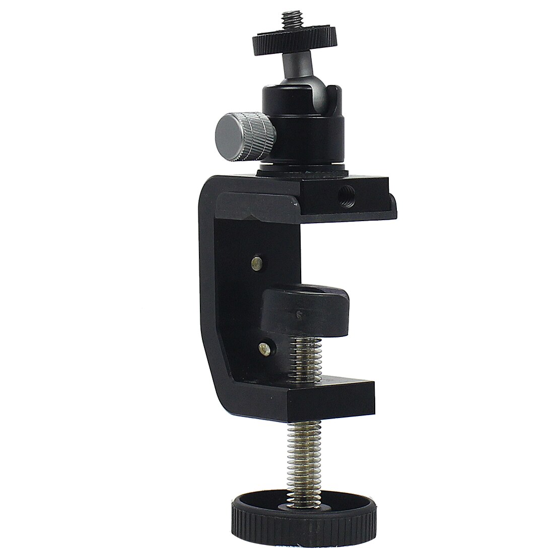 Universal- Aluminium Schreibtisch C Typ Kamera Schraube Klemme 360 Drehbare 1/4 &quot;Mini Ball Kopf Stativ für SLR-Licht halterung Stehen: klein Klemme einstellen C