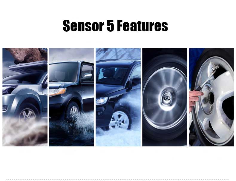 Convenient Motorcycle Tire Pressure Monitoring System TPMS Wireless LCD Real-Time Monitoring Tire Monitoring System