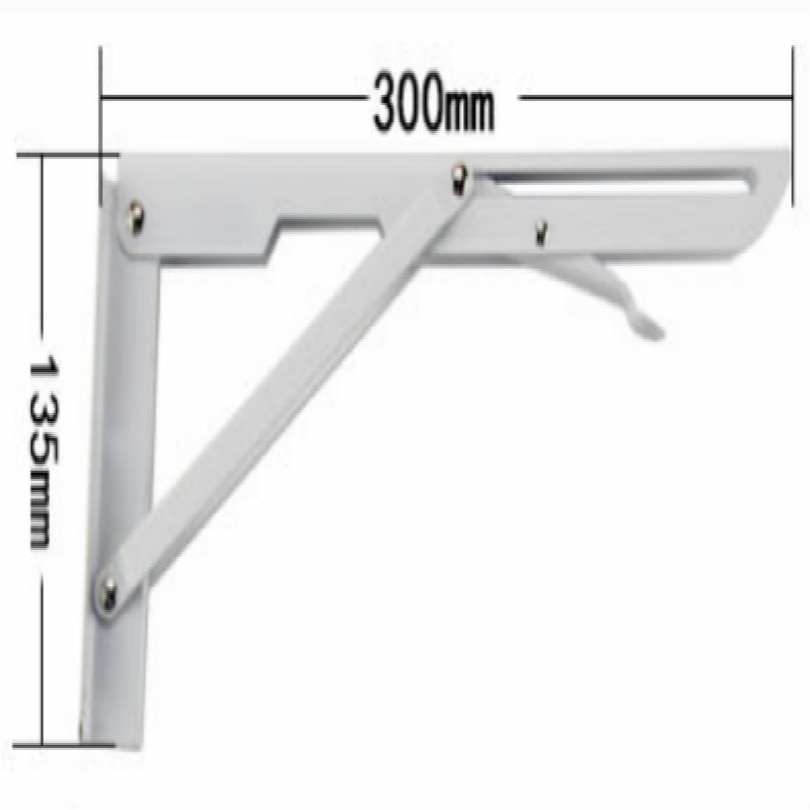 DIY Folding bracket kitchen rack wall shelf for microwave oven rack kitchen microwave stand microwave oven stand: L30CM