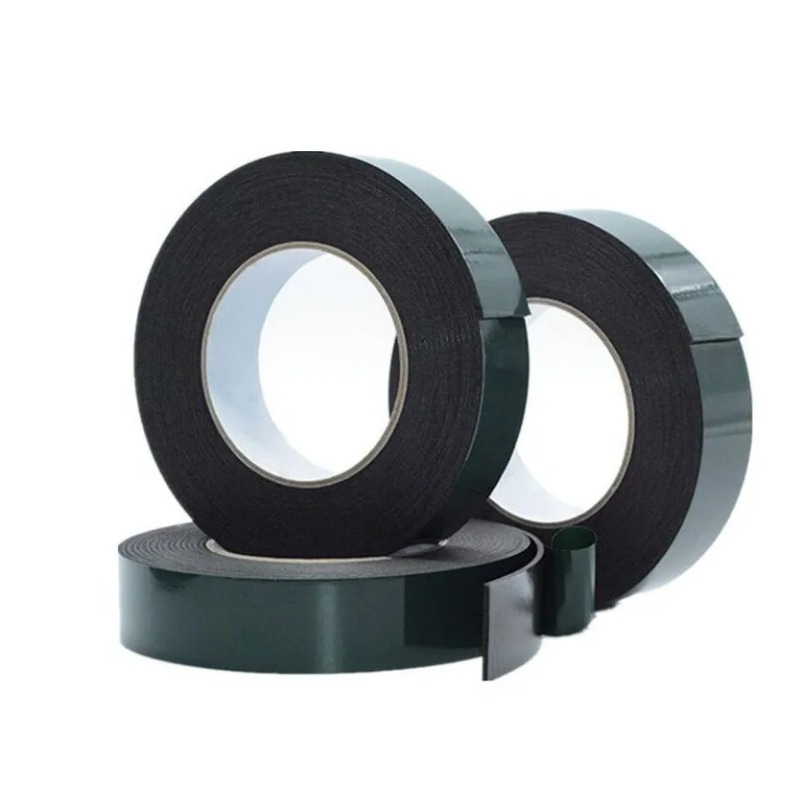 1Mm Dikke 10M Dubbelzijdige Tape Sterke Lijm Zwarte Foam Tape Voor Mobiele Telefoon Reparatie Pakking Screen Pcb stofdicht