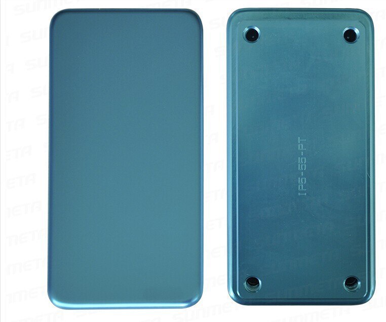 Luchtvaart aluminium 3D sublimatie Warmte-overdracht Machine metalen case mould Voor iPhone 6 5.5 inch Plus Mould case mold