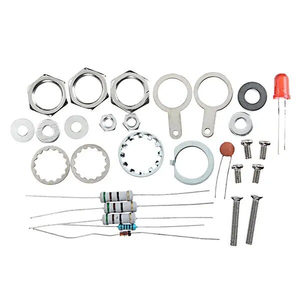 1-30Mhz LED VSWR DIY Manual Antenna Tuner Kit For HAM RADIO CW QRP Q9 BNC Interface