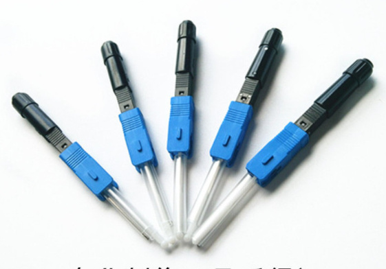 50Pcs/Lot SC/APC SC/UPC Connector Optical Fiber Fusion FTTH Fast Aadaptor,SC APC UPC SOC Fast Connector Splice on Connector