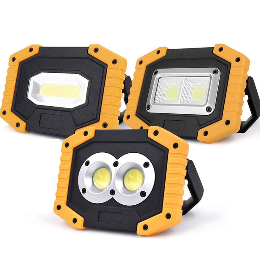 DC 5V LED COB Work Light IP65 Waterproof 3 Modes Square Storeroom Construction Site Garden Night Fishing Camping Emergency Lamp
