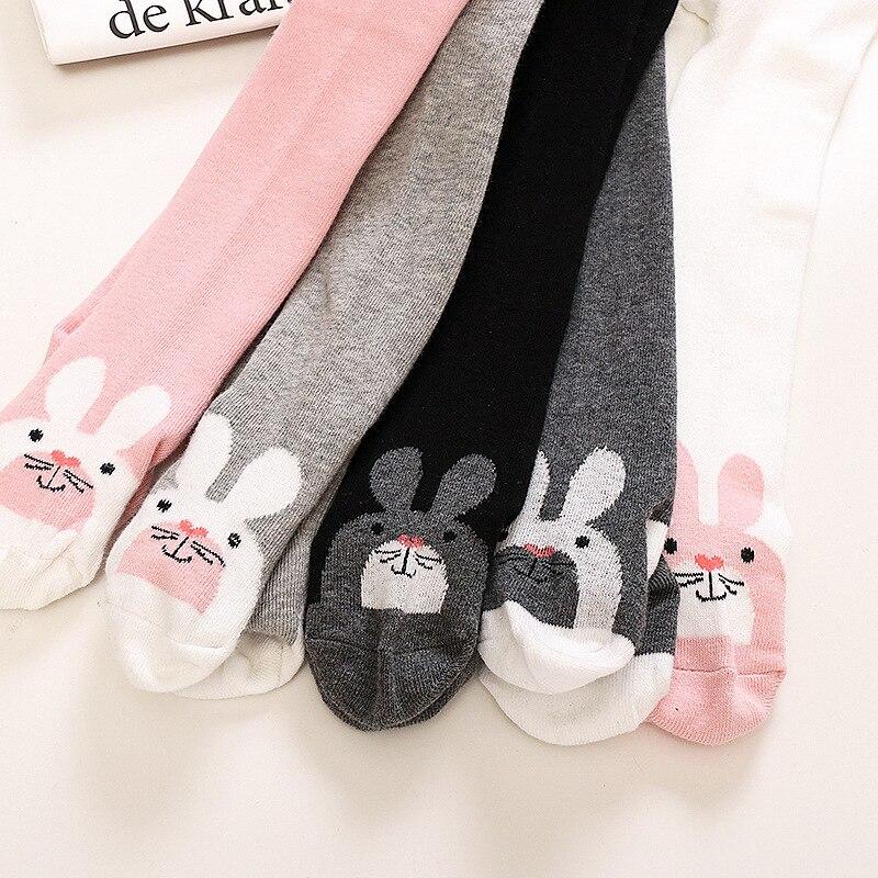 Herfst Winter Baby Panty Warm Cartoon Dieren Baby Peuter Kid Meisje Leuke Panty Effen Pasgeboren Mode Strakke Zuigeling Panty