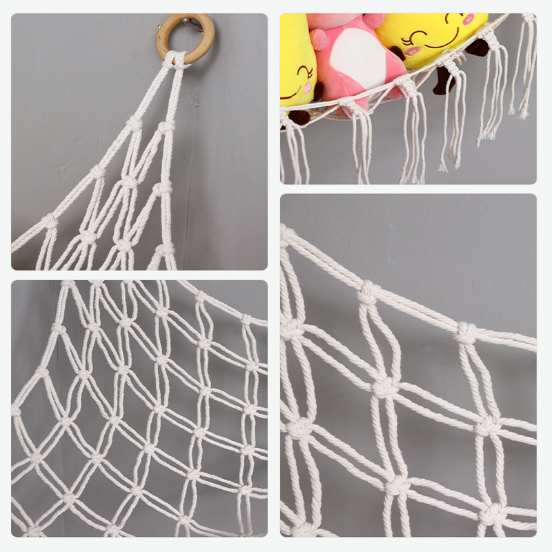 Boho Hangmat Net Speelgoed Opslag Kinderkamer Opslag Decoratie Speelgoed Knuffels Speelgoed Hangmat Net Organiseren Opslag Hangmat
