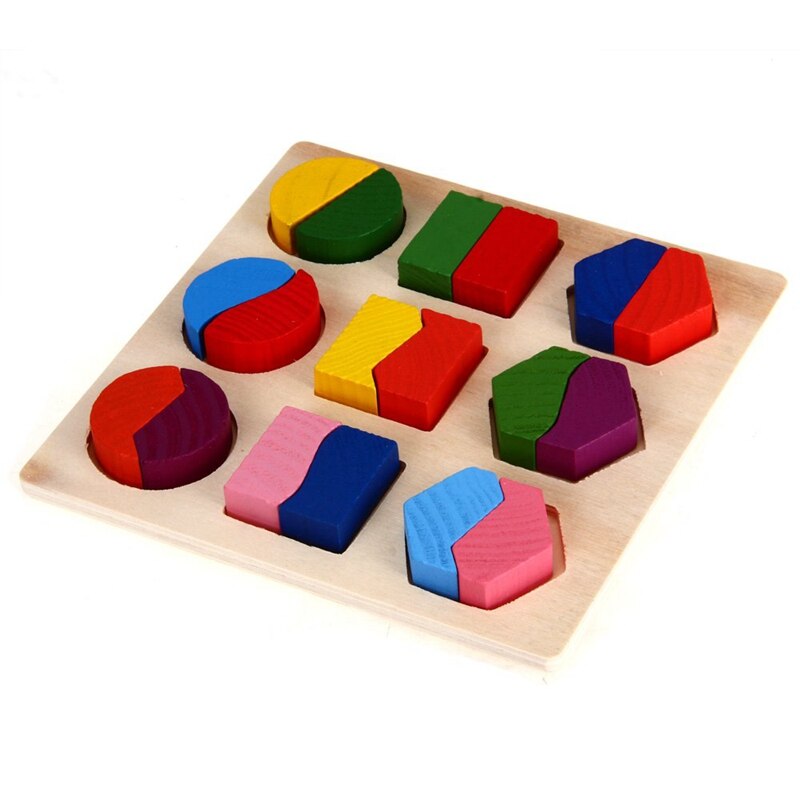 Houten Puzzel Spelletjes Educatief Speelgoed Voor Baby Kind: Default Title