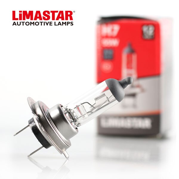 Limastar H7 lámparas halógenas blancas bombilla de faro 24V 100W