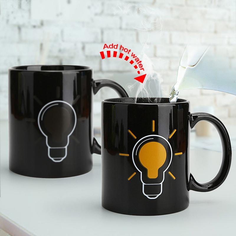 And Practical Household Items Thermochromic Bulb Ceramic Mug Household Products
