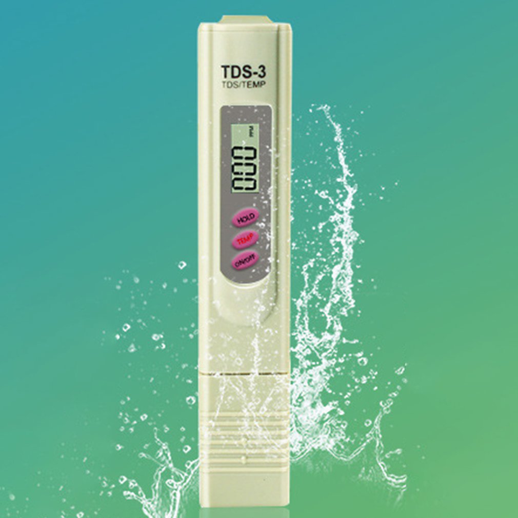 Portable TDS-3 Meter Digital TDS Water Testing Pen Aquarium Pool tester Hardness Meter GH/DH Test Tool Accessories