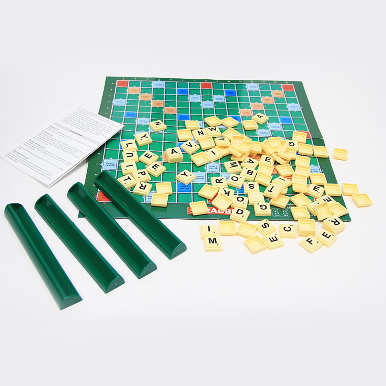 Engels Alfabet Blok Woord Game Leisure Entertainment Ouder-kind Interactief Bordspel Speelgoed Card Board Type