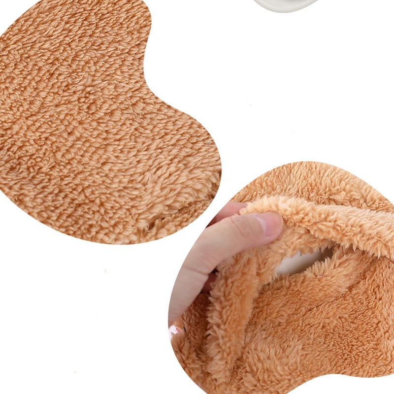 Saim Water Bag Cute Plush Pink Rabbit Bear Style Heat Jug Water Injection Heating Explosion-proof Water Heating Bag JJ50680