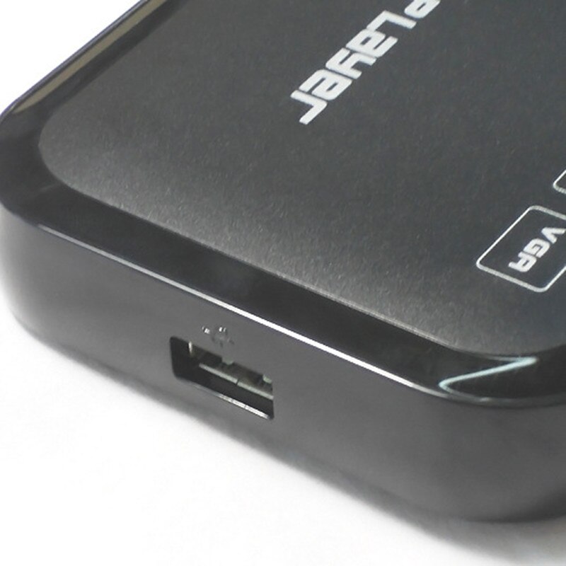 Mini lecteur multimédia Portable Full HD 1080p H6w prise en charge de l'hôte USB