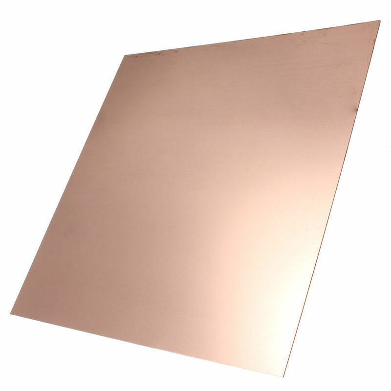 1 pièces 99.9% Pur Cuivre Feuille de Cuivre Tôle Coupe 0.5mm/0.8mm D'épaisseur Outil de Coupe