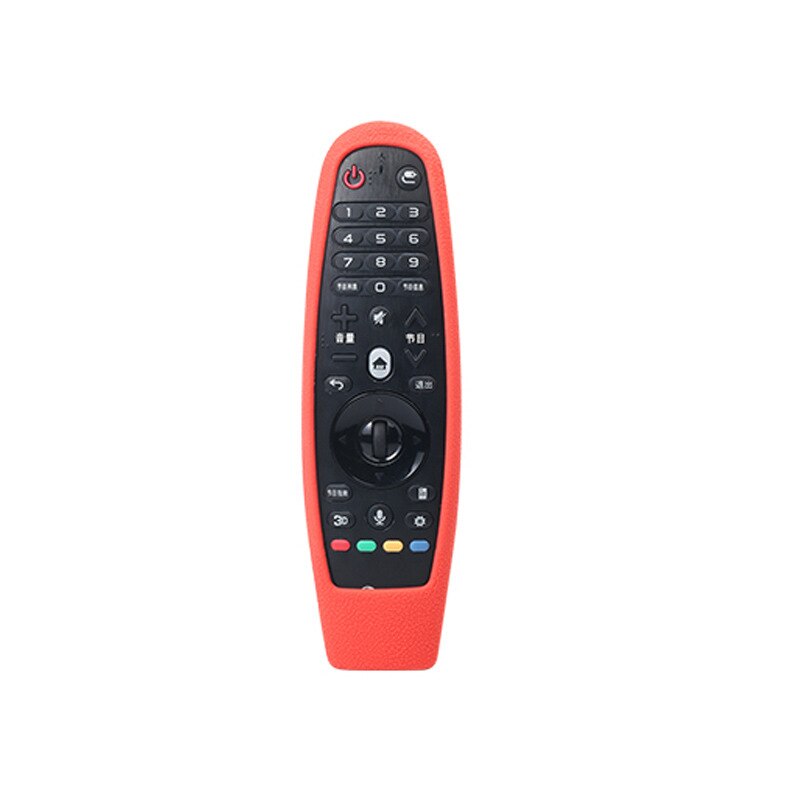 For LG Smart TV AN-MR600 AN-MR650 AN-MR18BA MR19BA MR20GA Remote Control Silicone Protective Covers with Lanyard: C