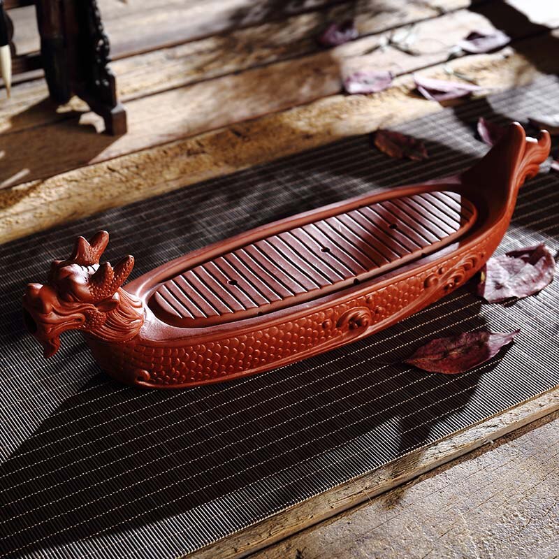 Lilla leire drage te skuff drenering vannlagring kung fu te sett rom bord bord kinesisk tekopp seremoni verktøy