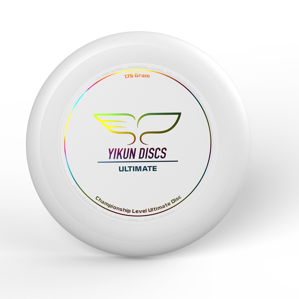 175G Professionele Ultimate Flying Disc Gecertificeerd Door Wfdf Voor Ultieme Disc Concurrentie Sport Yikun Disc: White