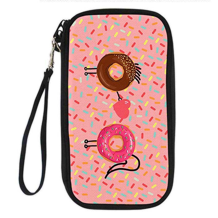 Noisydesigns Paspoort Id-kaart Houder 3D Denim Pocket Rode Lippen Cartoon Gedrukt Vrouwen Cluth Portemonnee Portemonnees voor Meisjes Tassen: CC1623Z6