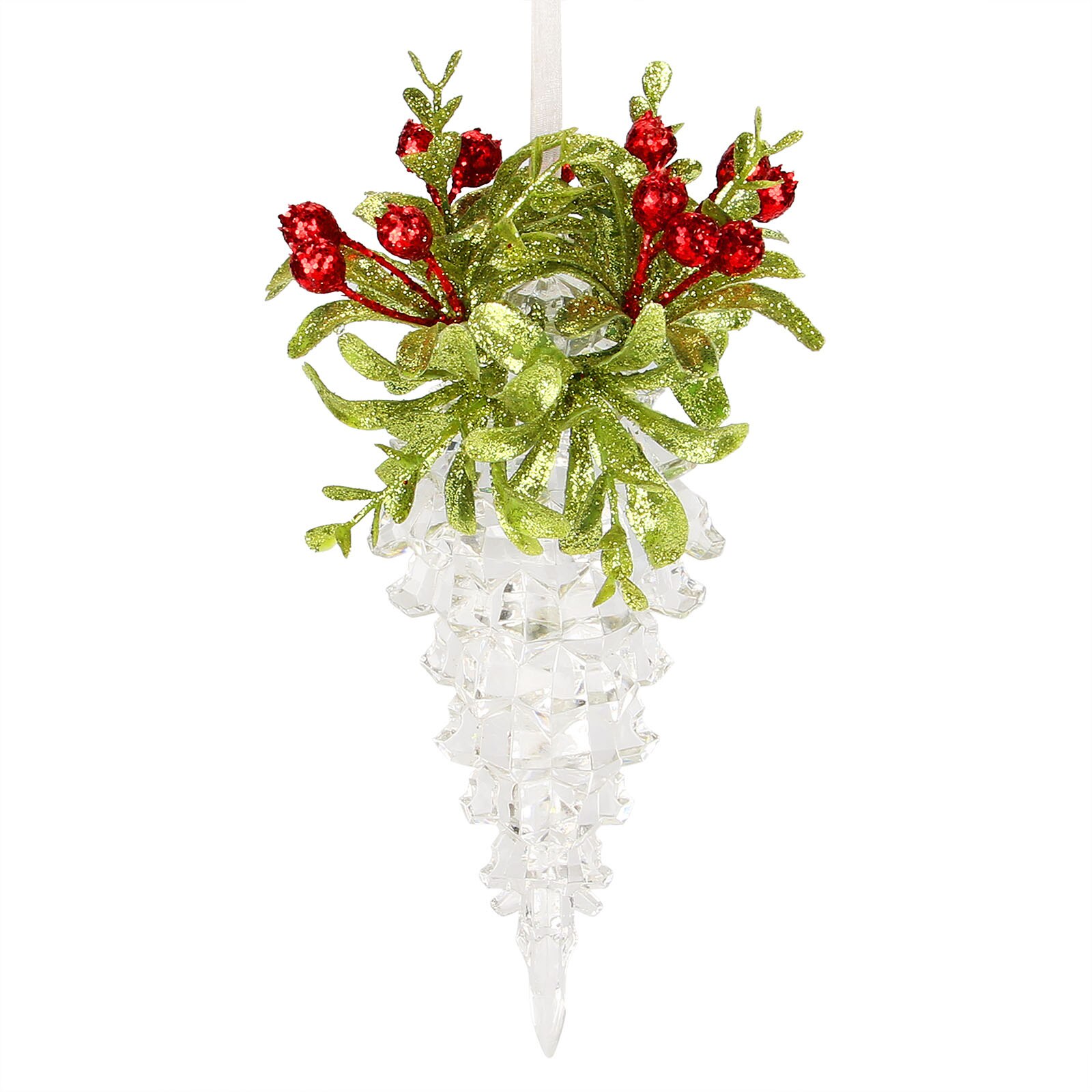 Transparent Resin Acrylic Decorations Suitable for Christmas Tree Indoor Home Decor