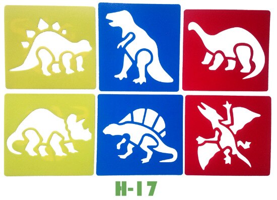 108 allerlei Figuren Schilderen Templates Voorschoolse Vroeg Onderwijs Tekening Tools Stencil voor Kids Air Brush/Spray voor Muur /venster