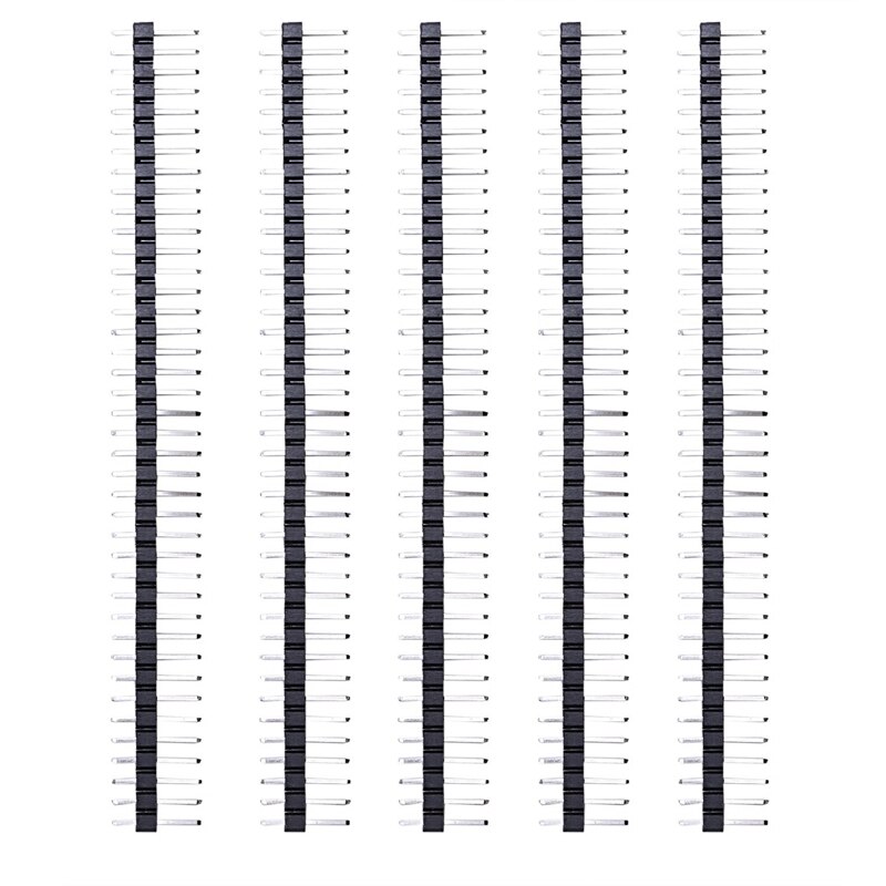 20 Stuks 2.54Mm Pitch 40Pin Male Pin Header Strip Connector & 1Pcs Box Behuizing Transparante Case Voor arduino Uno R3